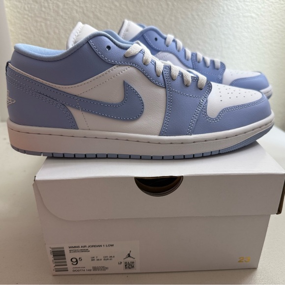 Nike Air Jordan 1 Low Womens Sneakers - Picture 3 of 6
